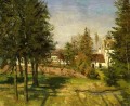 les pins de louveciennes 1870 Camille Pissarro paysage